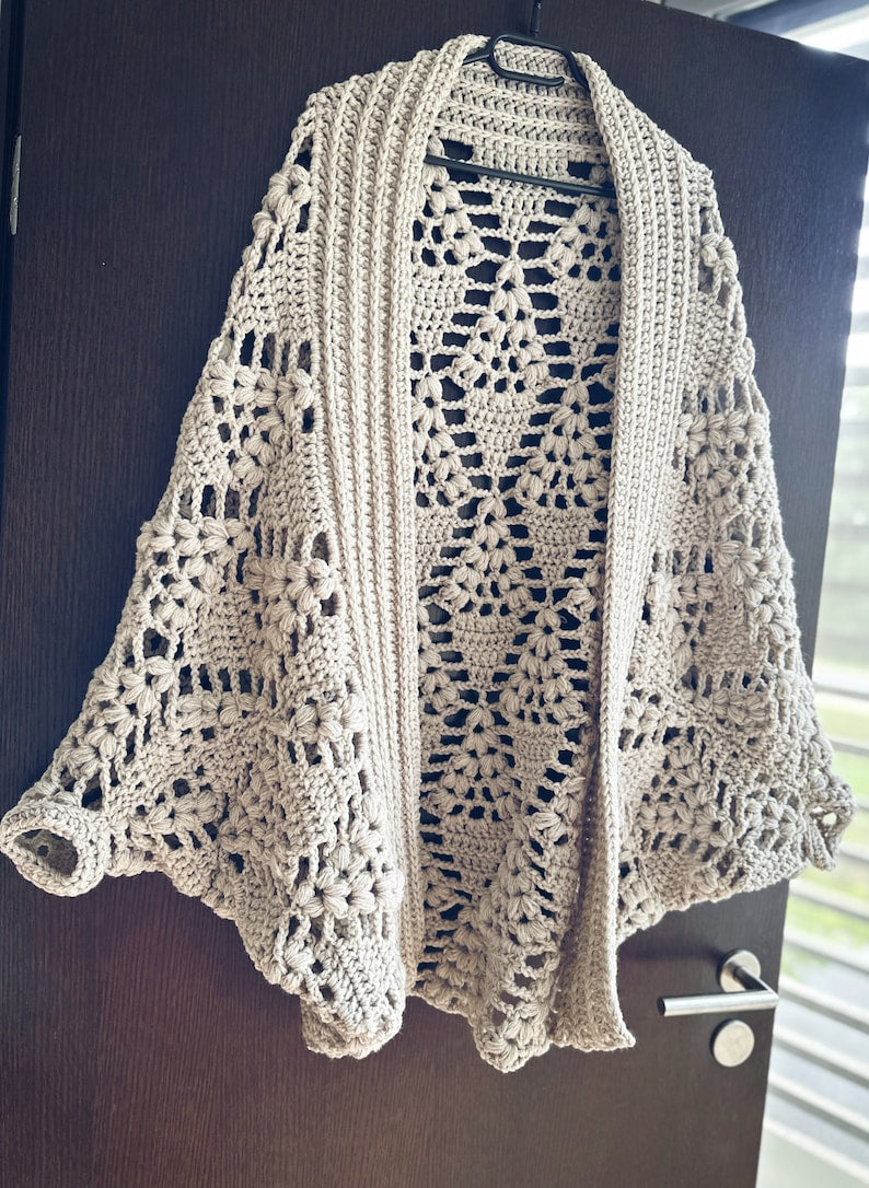 Olivry cardigan crochet pattern
