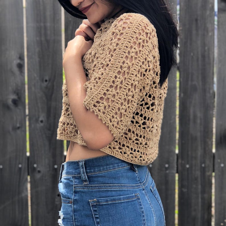 Bundle 4 Crochet Summer Top Pattern | Easy Crochet Tops & Tank Patterns