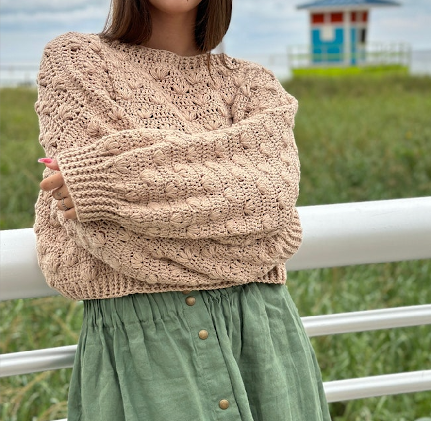 Whispering Sweater Crochet Pattern